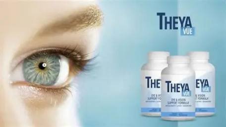 TheyaVue natural eye health supplement supporting clear vision and daily eye comfort